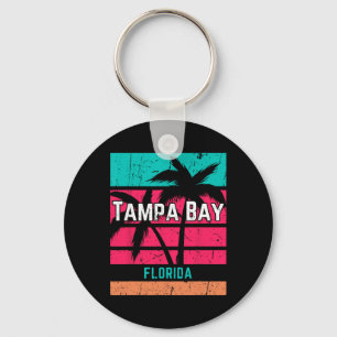 Chaveiro Tampa E Flórida Férias Lembrança Surf Vintage