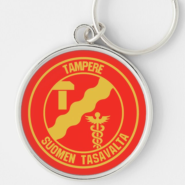 Chaveiro Tampere Round Emblem (Frente)