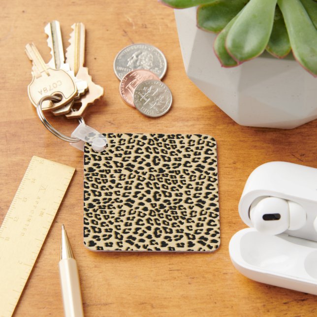 Chaveiro Tan Leopard Print (Mesa)