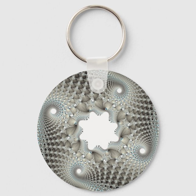 Chaveiro Tangido em azul (Frente)