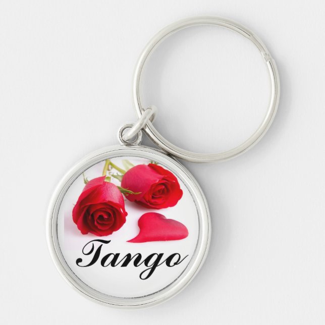 Chaveiro Tango rosa (Frente)
