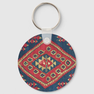 Chaveiro Tapete turco Kilim - Anorro Vermelho Antigo
