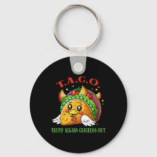 Chaveiro Tarifas Engraçadas Meme Sarcástico Taco Trump Semp