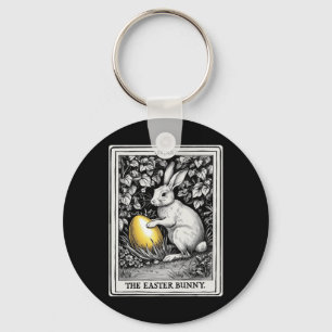 Chaveiro Tarot Card Felz pascoa Bunny Primavera Easter Oa