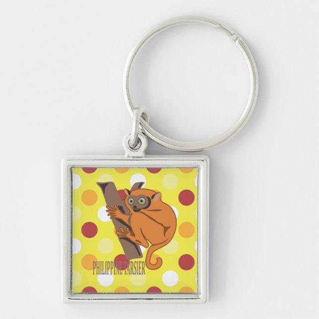 Chaveiro Tarsier filipino (Frente)