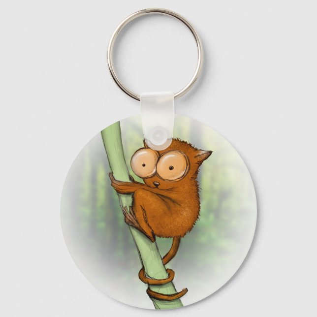 Chaveiro tarsier minúsculo (Frente)