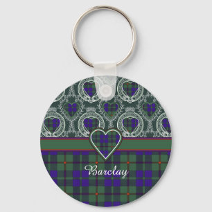 Chaveiro Tartan do Scottish da xadrez do clã de Barclay