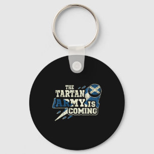 Chaveiro Tartan Retrô Engraçado Escócia Bem Estaremos Vindo