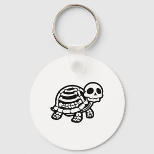 Chaveiro Tartaruga-de-Halloween Cura Esqueleto Tortoise Fos