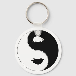 Chaveiro Tartaruga de Yin Yang