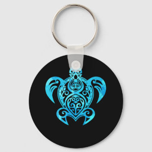 Chaveiro Tartaruga do Mar do Havaí, de Tribal Azul