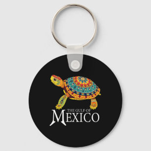 Chaveiro Tartaruga Do Mar Gráfico Do Golfo Do México Nunca