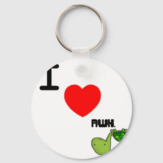 Chaveiro tartaruga estranha amor