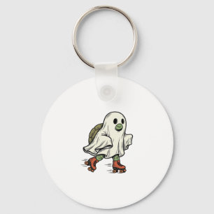 Chaveiro Tartaruga Fantasma Patins de Roda Vintage Desenho