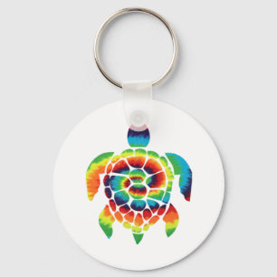 Chaveiro Tartaruga Tie Dye