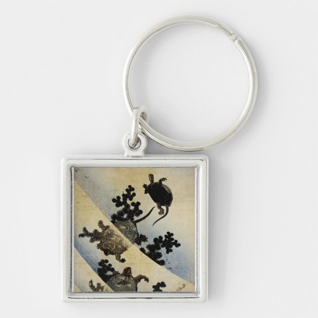 Chaveiro Tartarugas de Nado (Frente)