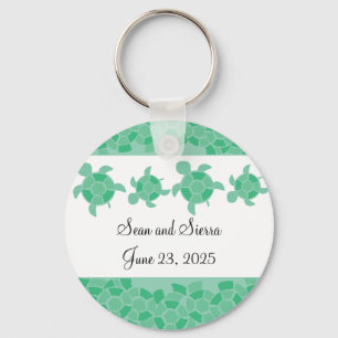 Chaveiro Tartarugas do mosaico