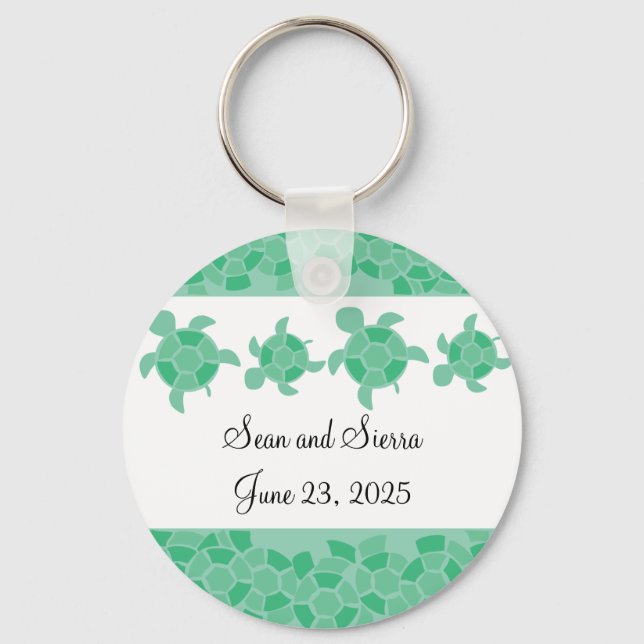 Chaveiro Tartarugas Mosaicas (Frente)