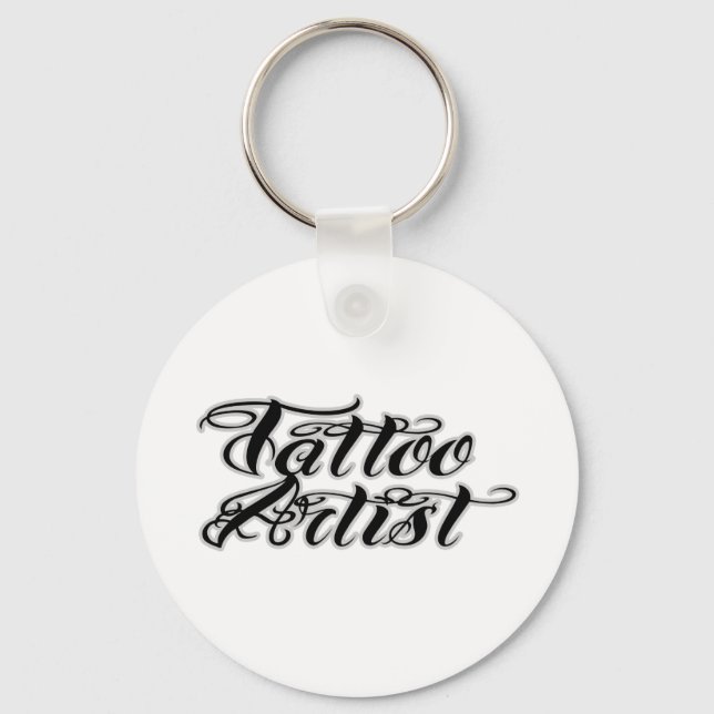Chaveiro Tattoo Artist Marca Clothing (Frente)