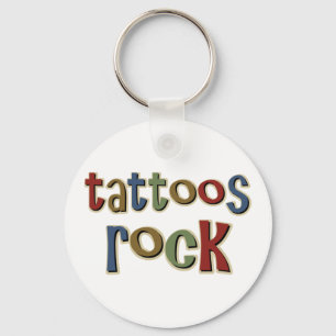 Chaveiro Tattoos Rock