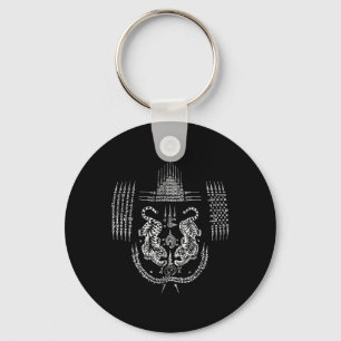 Chaveiro Tatuagem de Sak Yant Muay Thai Kickboxing Cultura