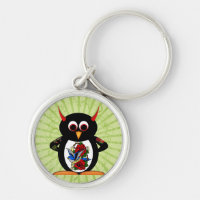 Tatuagem mau do pinguim