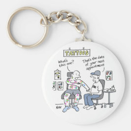 Chaveiro Tatuagem Tema Engraçado Tatuador