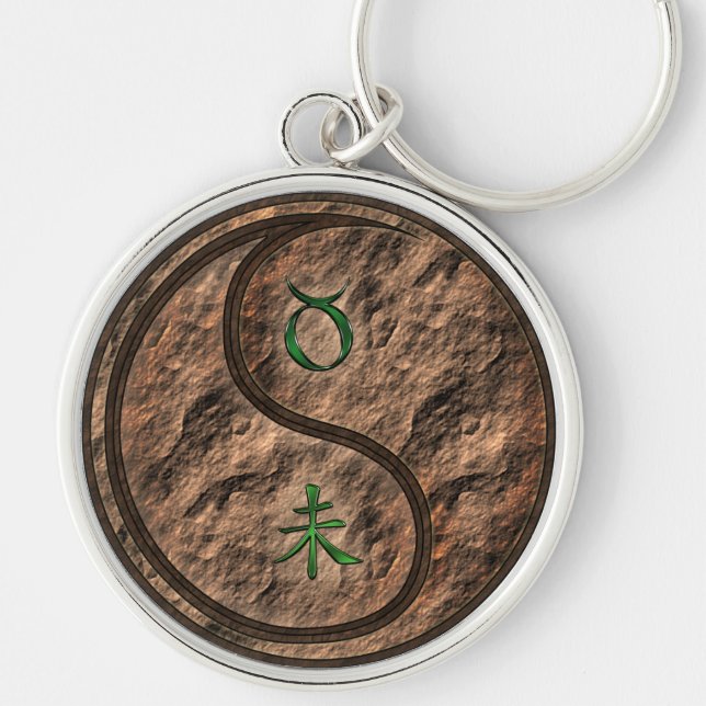 Chaveiro Taurus & Earth Goat (Frente)