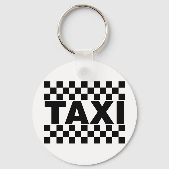 Chaveiro Taxi ~ Taxi Cab ~ Carro Para Aluguer (Frente)