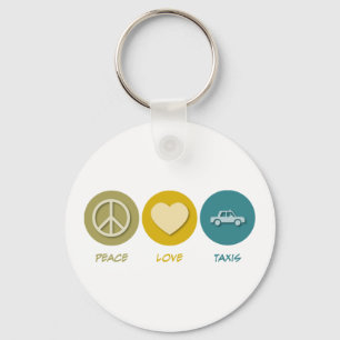Chaveiro Táxis do amor da paz