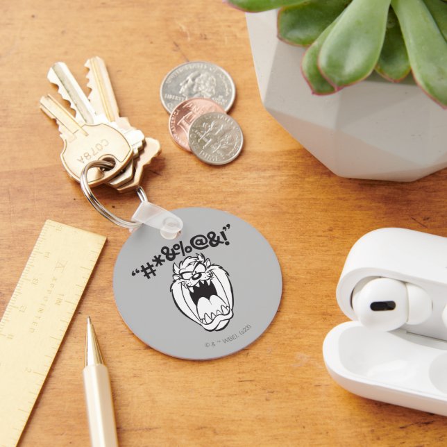 Chaveiro TAZ™ Gelando Expletivos (Mesa)