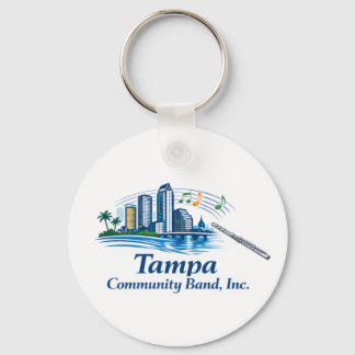 Chaveiro TCB Flute Logo Keychain