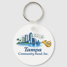 Chaveiro TCB French Horn Logo Keychain