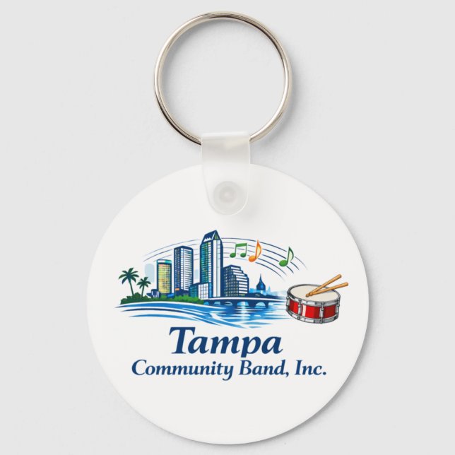 Chaveiro TCB Percussion Logo Keychain (Frente)