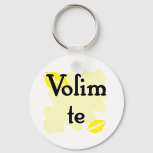 Chaveiro Te de Volim - croata - eu te amo