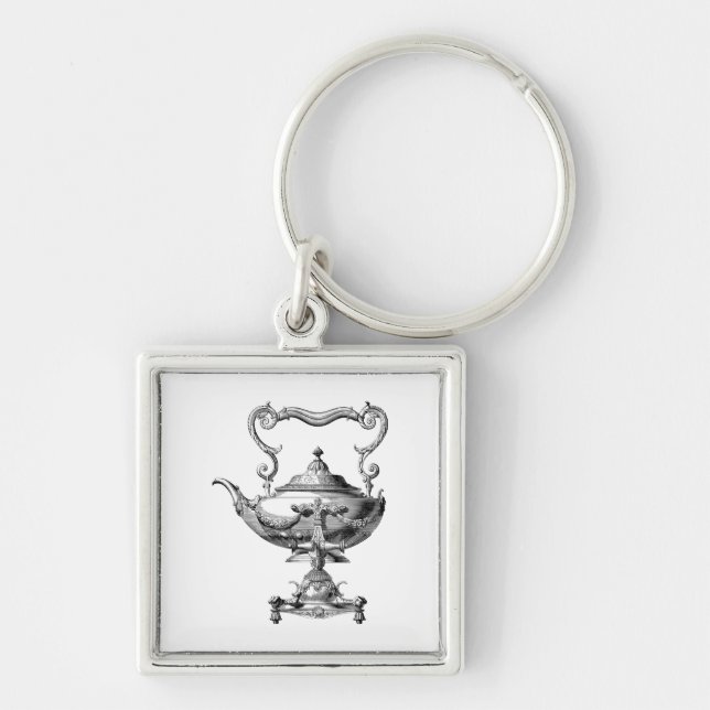 Chaveiro Tea Kettle Antiquado (Frente)