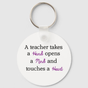 Chaveiro Teacher Unique Quote Gift