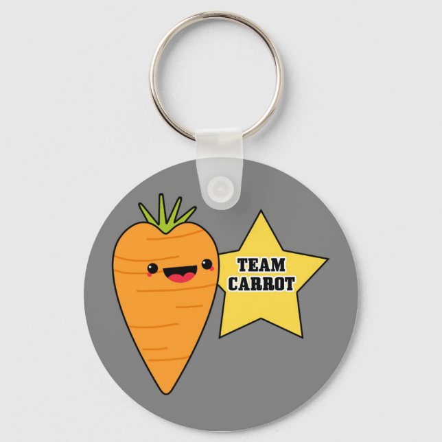 Chaveiro Team Carrot (Frente)