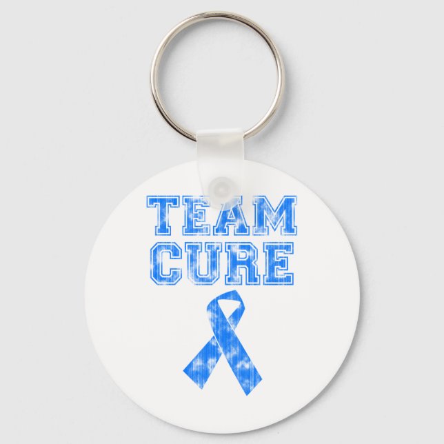Chaveiro Team Cure (Azul) (Frente)