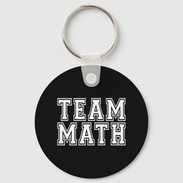 Chaveiro Team Math (Frente)