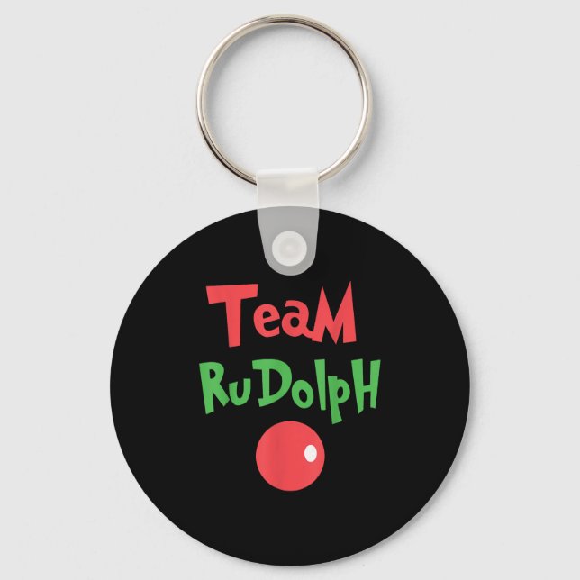Chaveiro Team Rudolph - Rudolph The Red Nose Reindeer  (Frente)
