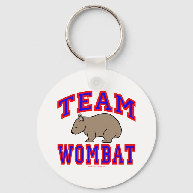 Chaveiro Team Wombat VI (Frente)