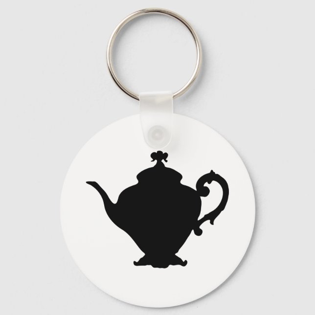 Chaveiro Teapot Silhouette (Frente)