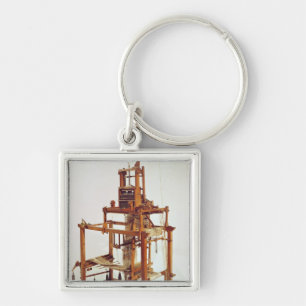 Chaveiro Tear projetado pelo jacquard de Joseph Marie