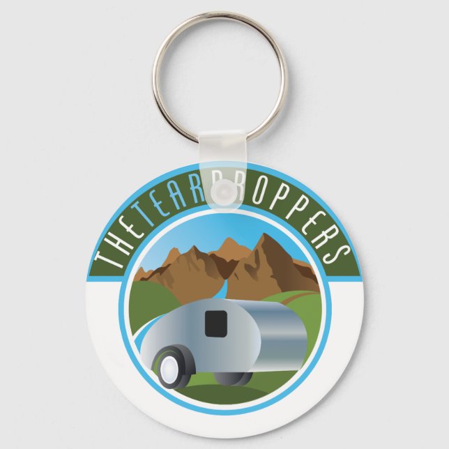 Chaveiro Teardrop Trailer Keychain (Frente)