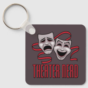 Chaveiro Teatro de Comédia e Tragédia Nerd