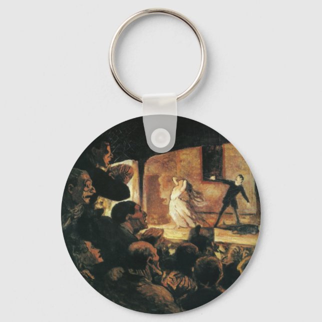 Chaveiro Teatro por Honore Daumier (Frente)