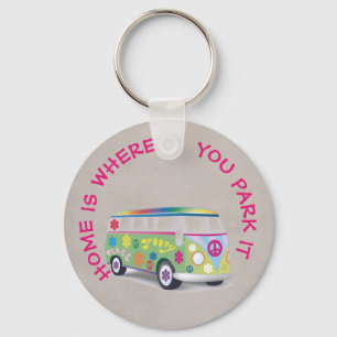 Chaveiro Tecla Button - Home It Where You Park