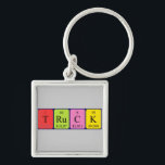 Chaveiro Tecla de mesa periódica do caminhão<br><div class="desc">Caminhão soletrado como T Ru C K (Tritium Ruthenium Carbon Potássio) em um teclado para o cientista em você.</div>