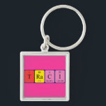 Chaveiro Tecla de nome de mesa periódica Traci<br><div class="desc">Traci escreveu T Ra C I (Tritium Radium Carbon Iodine) em um teclado para o cientista em você. Não consegues encontrar o que queres?</div>